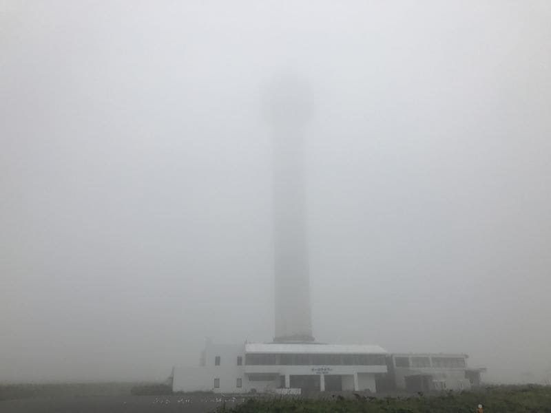 納沙布岬にあるオーロラタワー