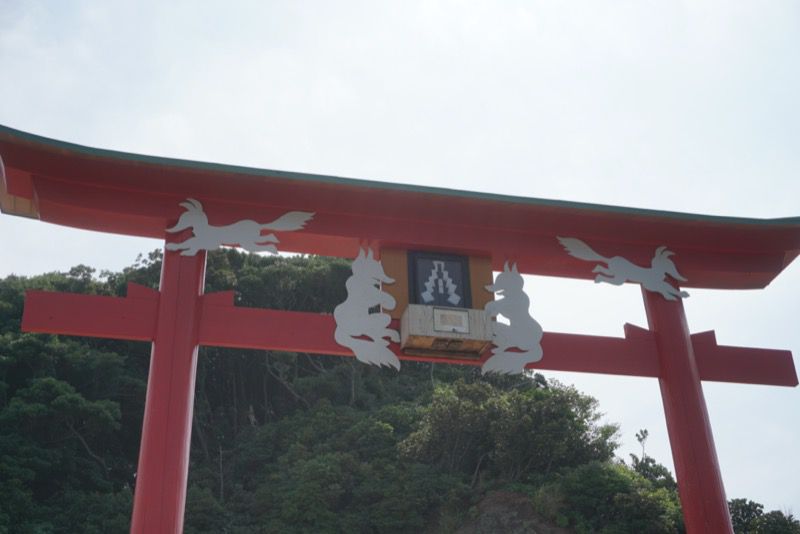 元乃隈稲成神社の鳥居