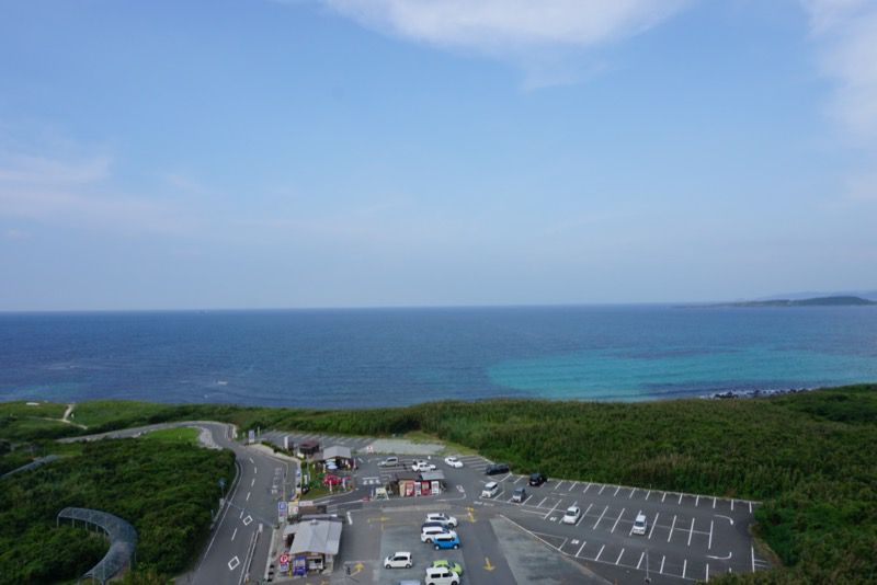角島灯台からの景色